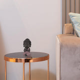 Figurka Małego Buddy Różowa Toga - Inspirująca i wesoła figurka - Pozytywny talizman Koncentracja - Uroczy i duchowy pomysł na prezent - H 7 cm - Zen'Light Figurki i rzeźby Naty Shop