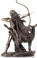 Brązowa statua bogini łowów oraz dzikie statuetki i rzeźby Naty Shop