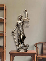 Statua Sprawiedliwości Lady 30,5 cm Statua Sprawiedliwości Sprawiedliwości Bogini Sprawiedliwości Rzeźba Grecko-Rzymski Anioł Sprawiedliwości Niewidome Posągi Do Wystrój Posągi i Rzeźby Naty Shop