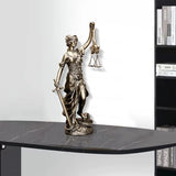 Statua Sprawiedliwości Lady 30,5 cm Statua Sprawiedliwości Sprawiedliwości Bogini Sprawiedliwości Rzeźba Grecko-Rzymski Anioł Sprawiedliwości Niewidome Posągi Do Wystrój Posągi i Rzeźby Naty Shop