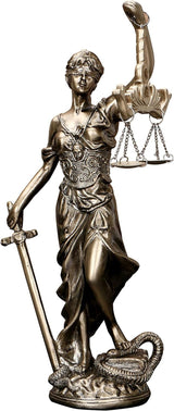 Statua Sprawiedliwości Lady 30,5 cm Statua Sprawiedliwości Sprawiedliwości Bogini Sprawiedliwości Rzeźba Grecko-Rzymski Anioł Sprawiedliwości Niewidome posągi do dekoracji Statuty i rzeźby Sklep Naty Domyślny tytuł