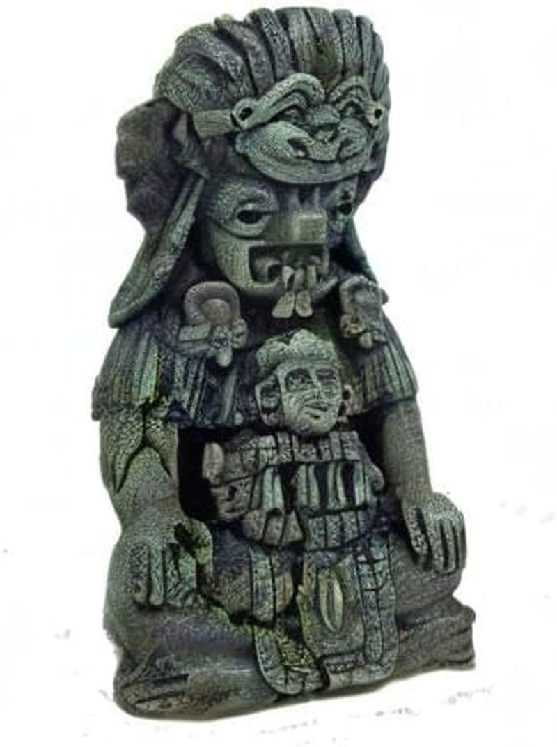 Figurka Majów Wave Amtra - dekoracje z żywicy do akwarium, 14 cm. Figurki i rzeźby Naty Shop