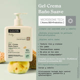 Suavinex, Syndet szampon dla dzieci do skóry i włosów, bez mydła, 750ml + nawilżający balsam do ciała, 750ml, odpowiedni dla skóry wrażliwej i noworodka, zawierający 90%-93% składników naturalnych. Dzieci - Sklep z kąpielami i pielęgnacją skóry Naty Shop