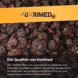 Fioletowe czarne sułtanki 1 kg | Suszone winogrona | Bez nasion i bez cukru | produkty bez inżynierii genetycznej | Odpowiedni dla wegetarian i wegan | Idealny do łączenia z odwodnionymi produktami czekoladowymi Naty Shop