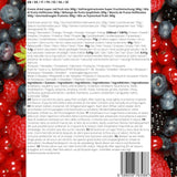 Mieszanka owoców liofilizowanych Super Berries | XL 300g Suszone owoce bez cukru | Suszone owoce | Suszone owoce Liofilizowane Truskawki Maliny Borówki Liofilizowane ZingyZoo Produkty suszone Naty Shop
