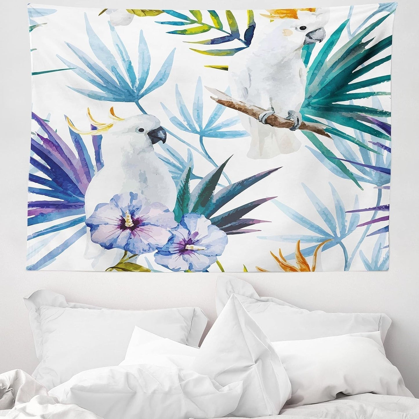 Gobelin abakuhaus wanderlust zwierzęca mapa świata kreskówek - Naty Shop