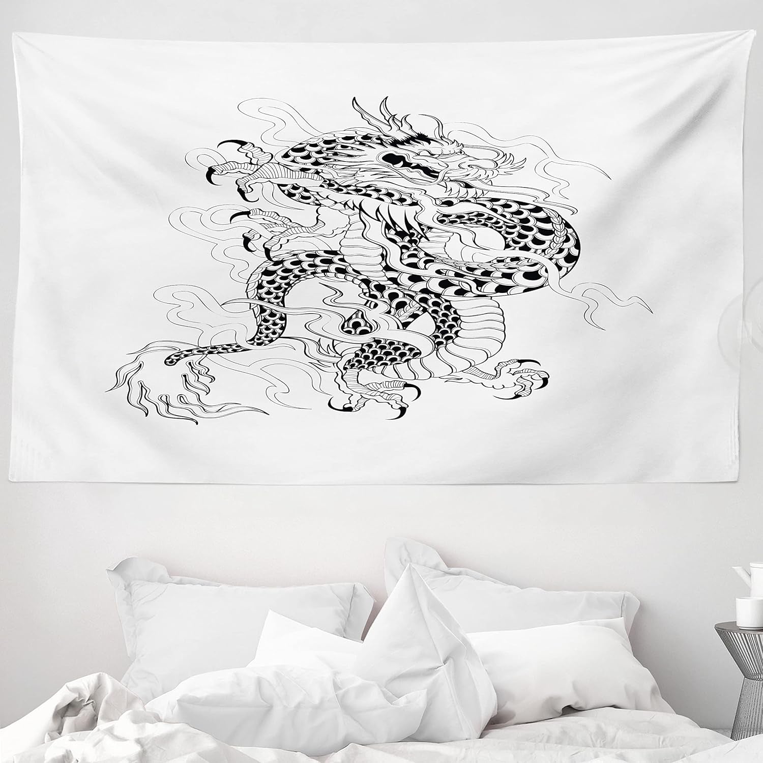 Gobelin abakuhaus wanderlust zwierzęca mapa świata kreskówek - Naty Shop