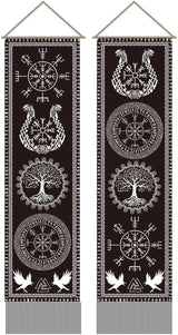 Gobelin rękodzielniczy symbol wikingów runy drzewa życia Strona główna - Akcesoria i dekoracje Naty Shop Default Title