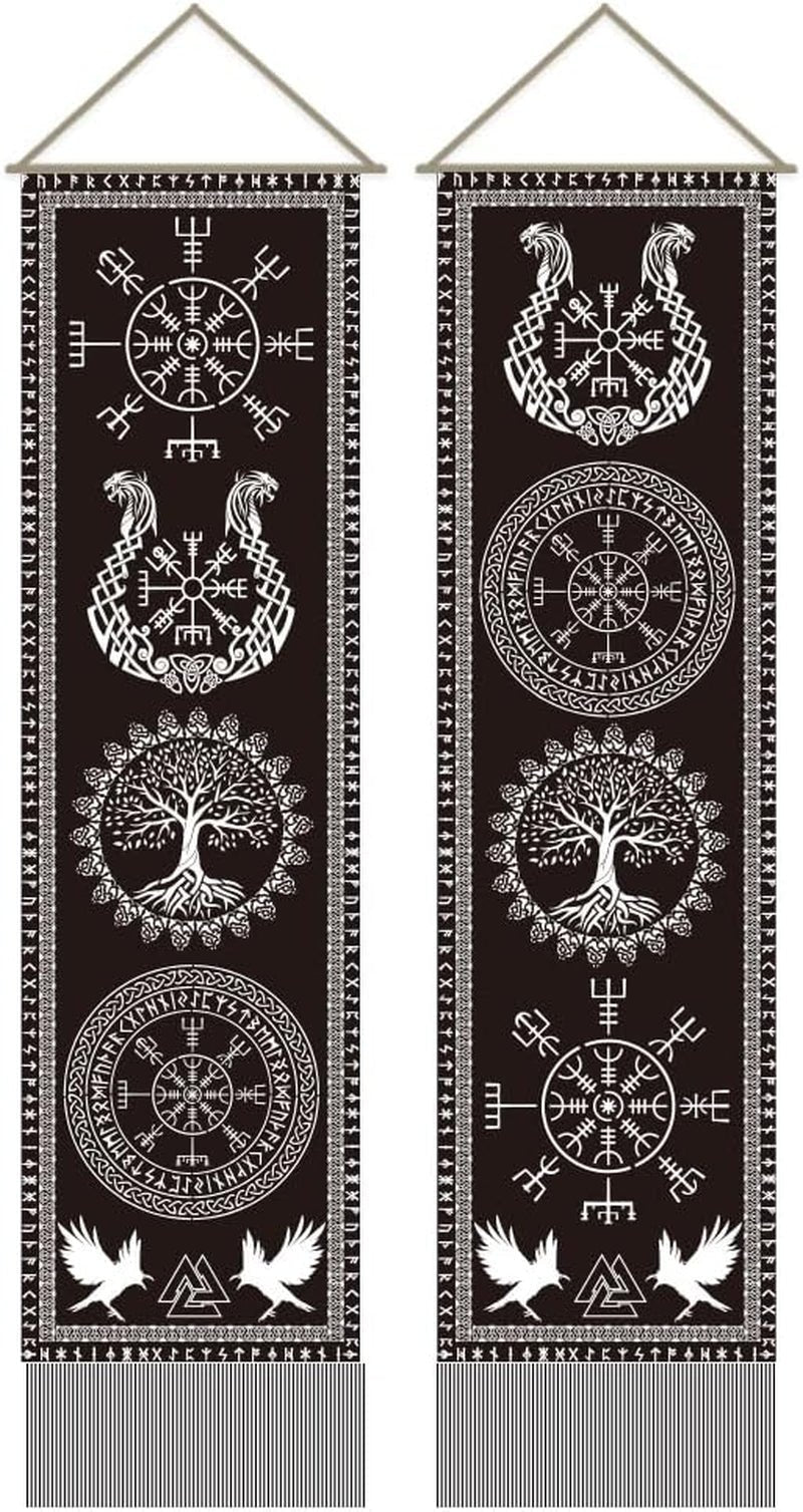 Gobelin rękodzielniczy symbol wikingów runy drzewa życia Strona główna - Akcesoria i dekoracje Naty Shop Default Title