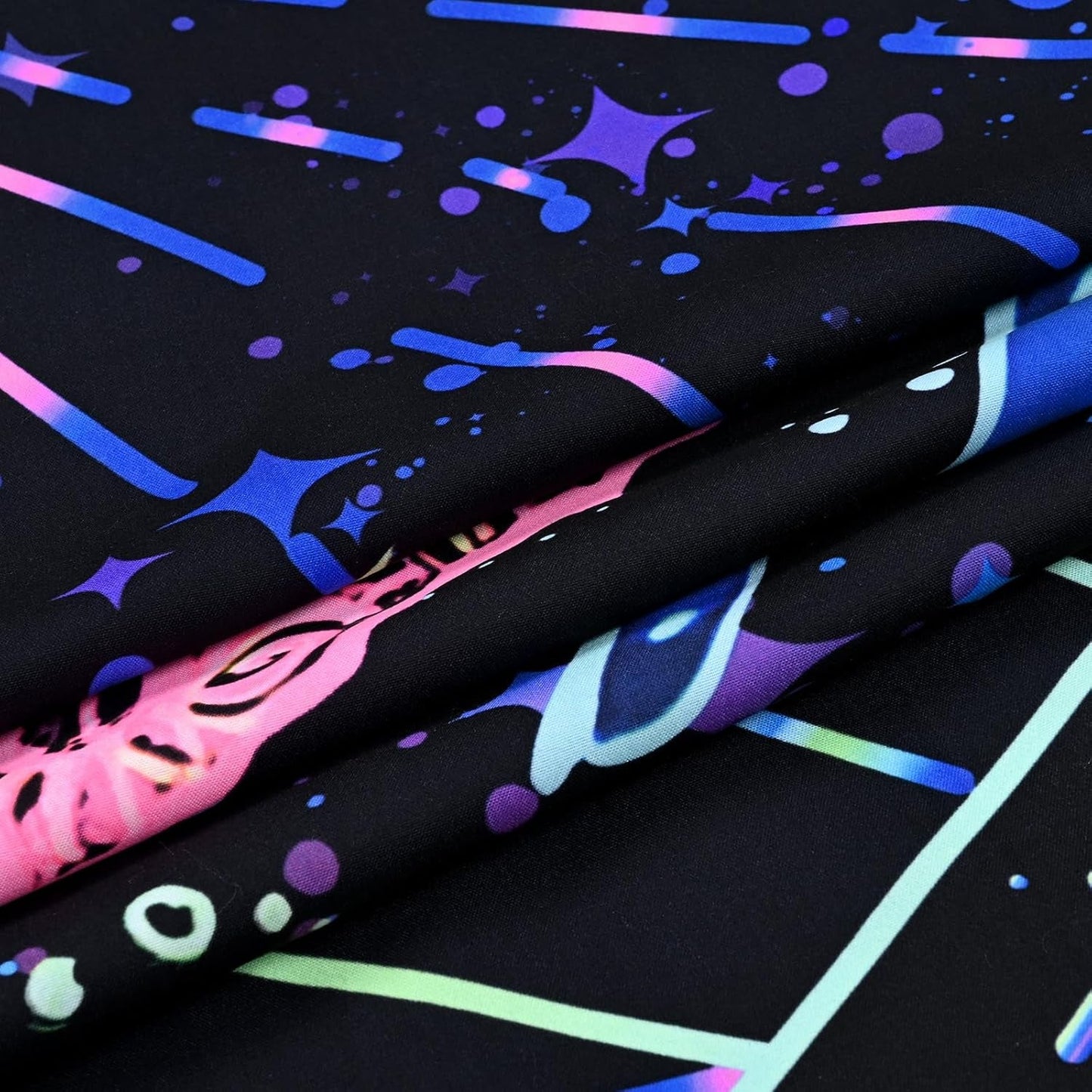 Gobelin alishomtll fluorescencyjny grzyb czarny jasny mandala Strona główna - Akcesoria i dekoracje Naty Shop