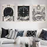 Gobelin alishomtll tarot set sun moon stars Strona główna - Akcesoria i dekoracje Naty Shop Tarot set-1
