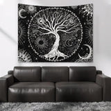 Gobelin Drzewo życia Sun Moon Casa - Akcesoria i dekoracje Naty Shop