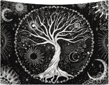 Gobelin Drzewo życia Sun Moon Strona główna - Akcesoria i dekoracje Naty Shop Domyślny tytuł