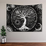 Gobelin Drzewo życia Sun Moon Casa - Akcesoria i dekoracje Naty Shop