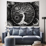 Gobelin Drzewo życia Sun Moon Casa - Akcesoria i dekoracje Naty Shop