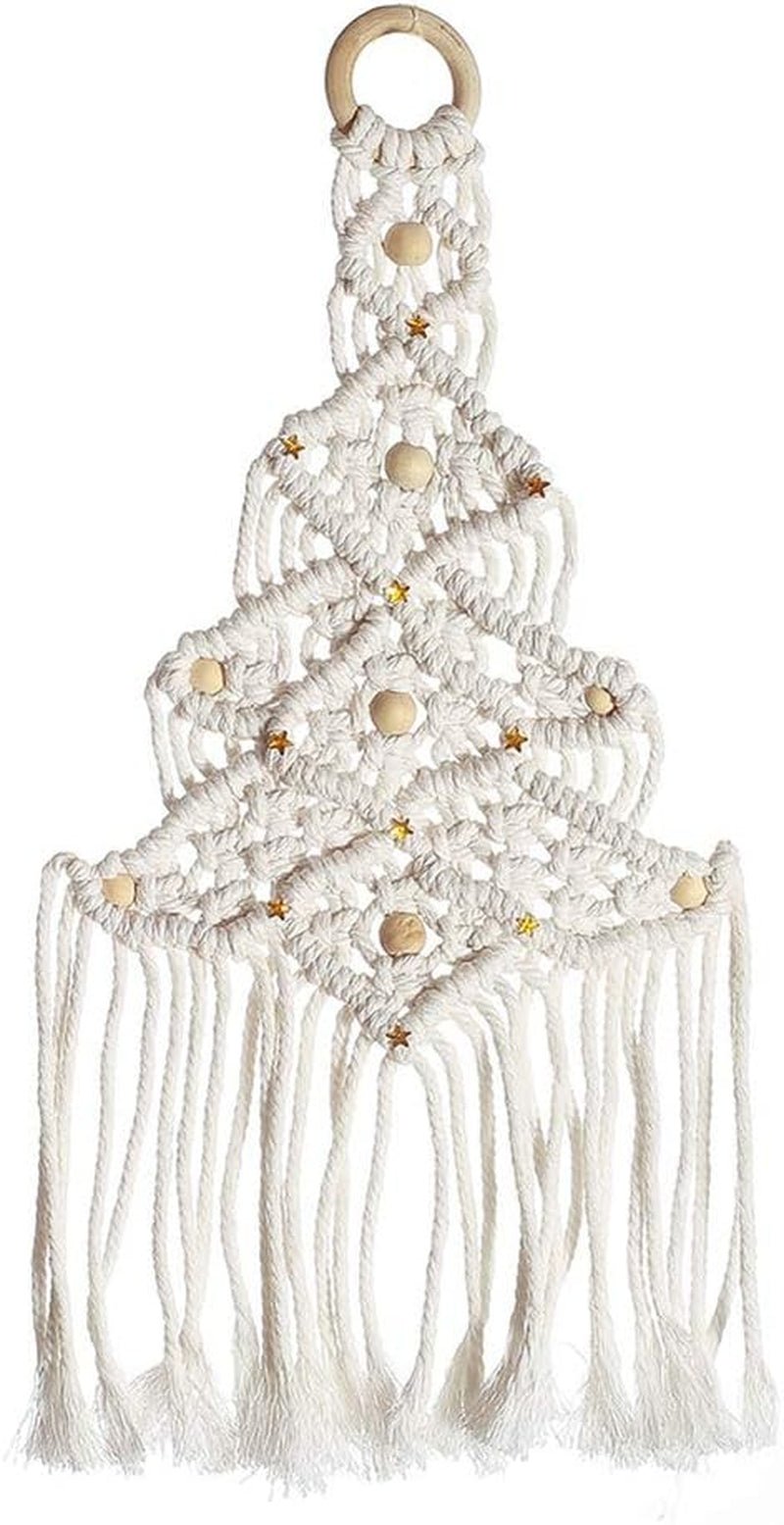 Gobelin deco łapacz snów tkany biały dekoracja ścienna Strona główna - Akcesoria i dekoracje Naty Shop Choinka