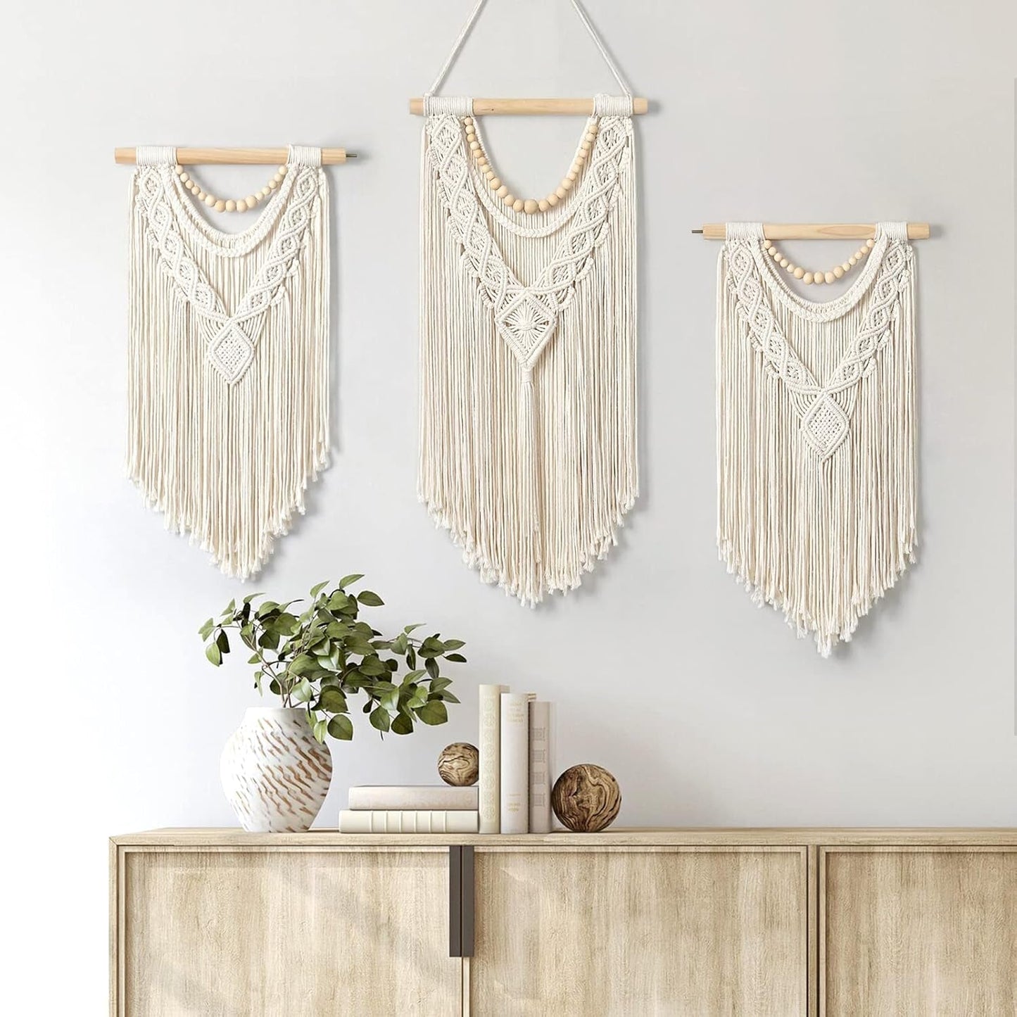Gobelin dremisland duży deco tkany beżowy Casa - Akcesoria i dekoracje Naty Shop
