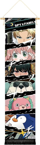Gobelin wiszący na płótnie, plakat artystyczny anime Strona główna - Akcesoria i dekoracje Naty Shop Malowanie oczu