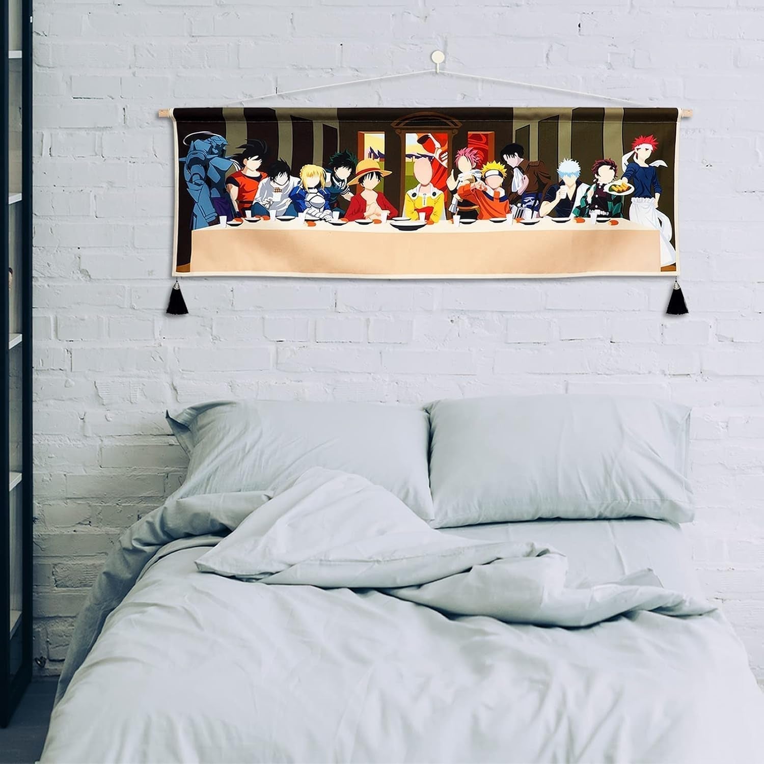 Gobelin wiszący na płótnie, malarstwo ścienne, postacie z anime Strona główna - Akcesoria i dekoracje Naty Shop