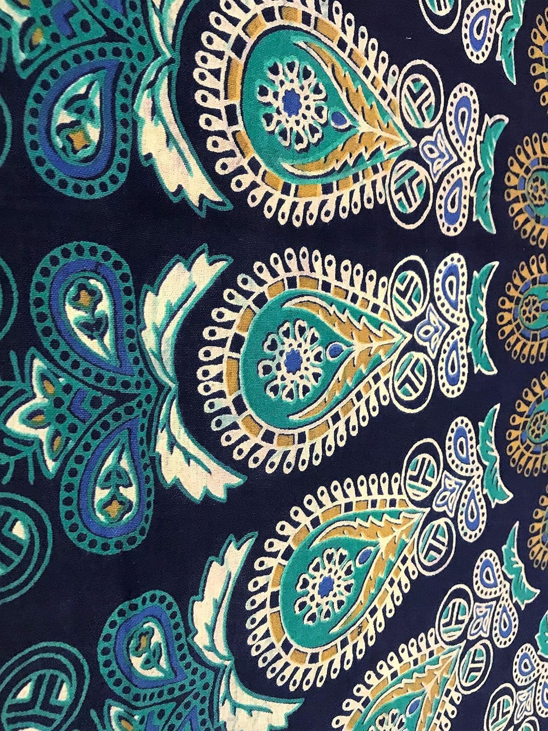 Indyjski gobelin psychodeliczny mandala niebieski turkusowy słoń Strona główna - Akcesoria i dekoracje Naty Shop