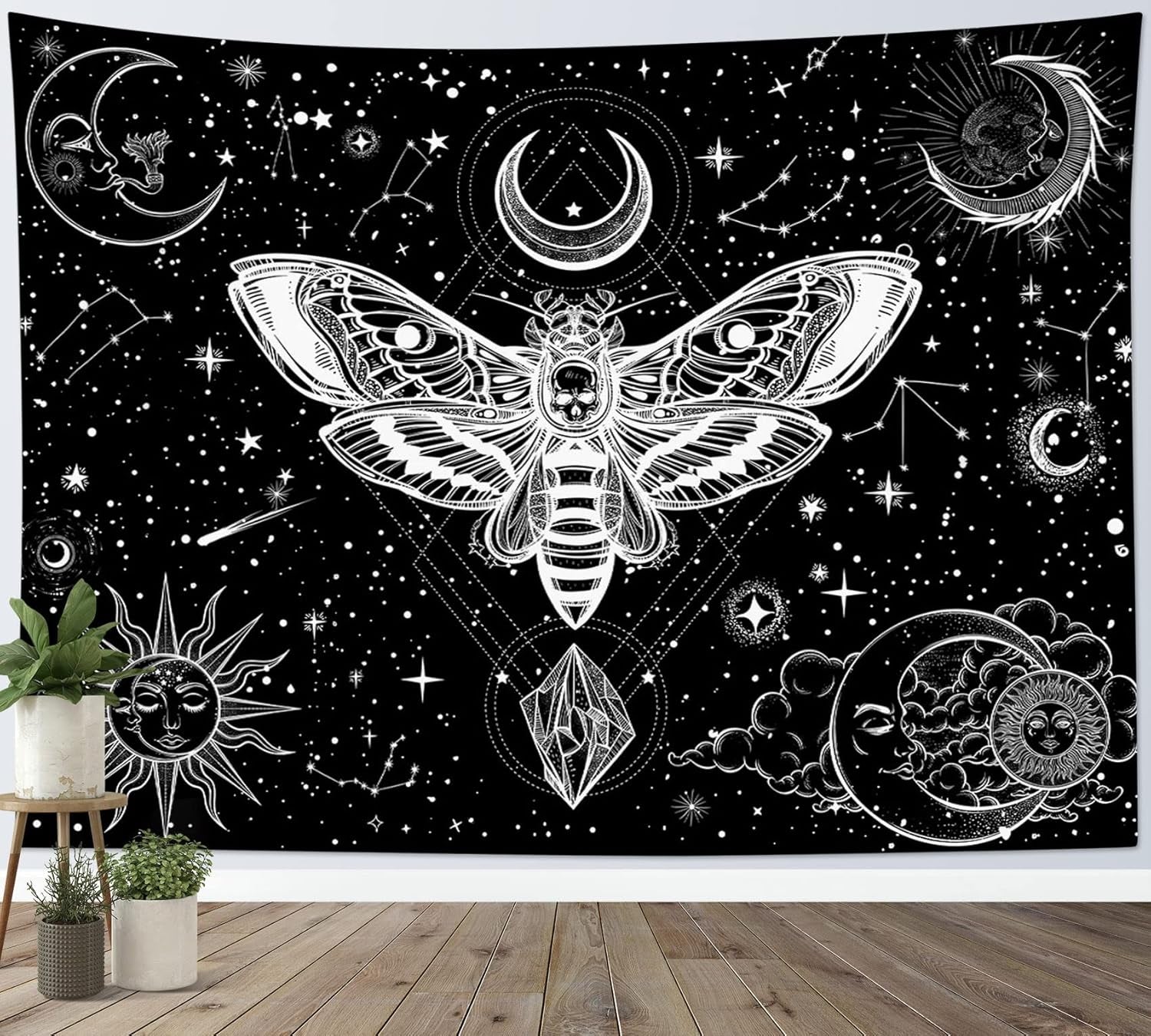 Japoński gobelin panza czerwona wiśnia ściana słoneczna Strona główna - Akcesoria i dekoracje Naty Shop Multi 12 200L X 150B Cm