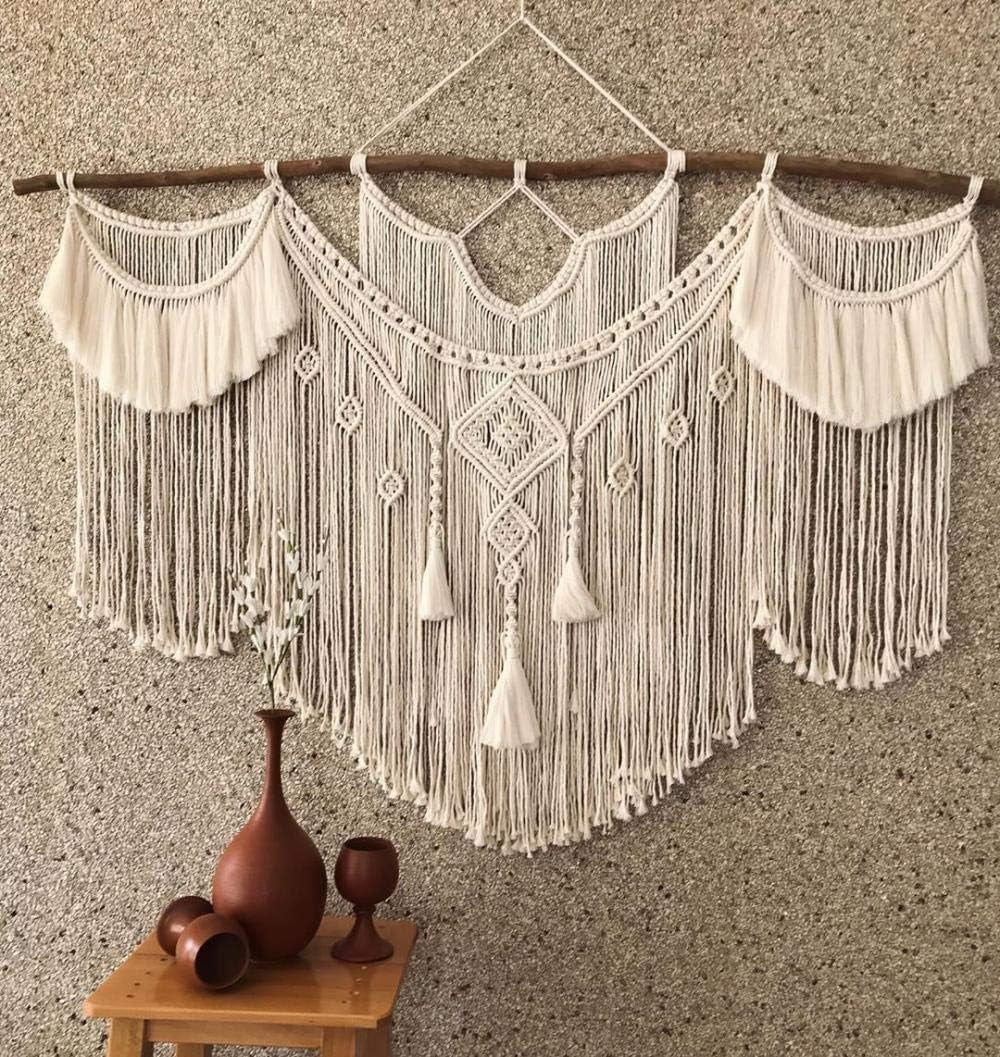 Duży artystyczny gobelin nad wezgłowiem łóżka arte Casa - Akcesoria i dekoracje Naty Shop Default Title