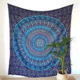 Gobelin Momomus Mandala kolorowy bawełniany orientalne wzory Strona główna - Akcesoria i Dekoracje Naty Shop