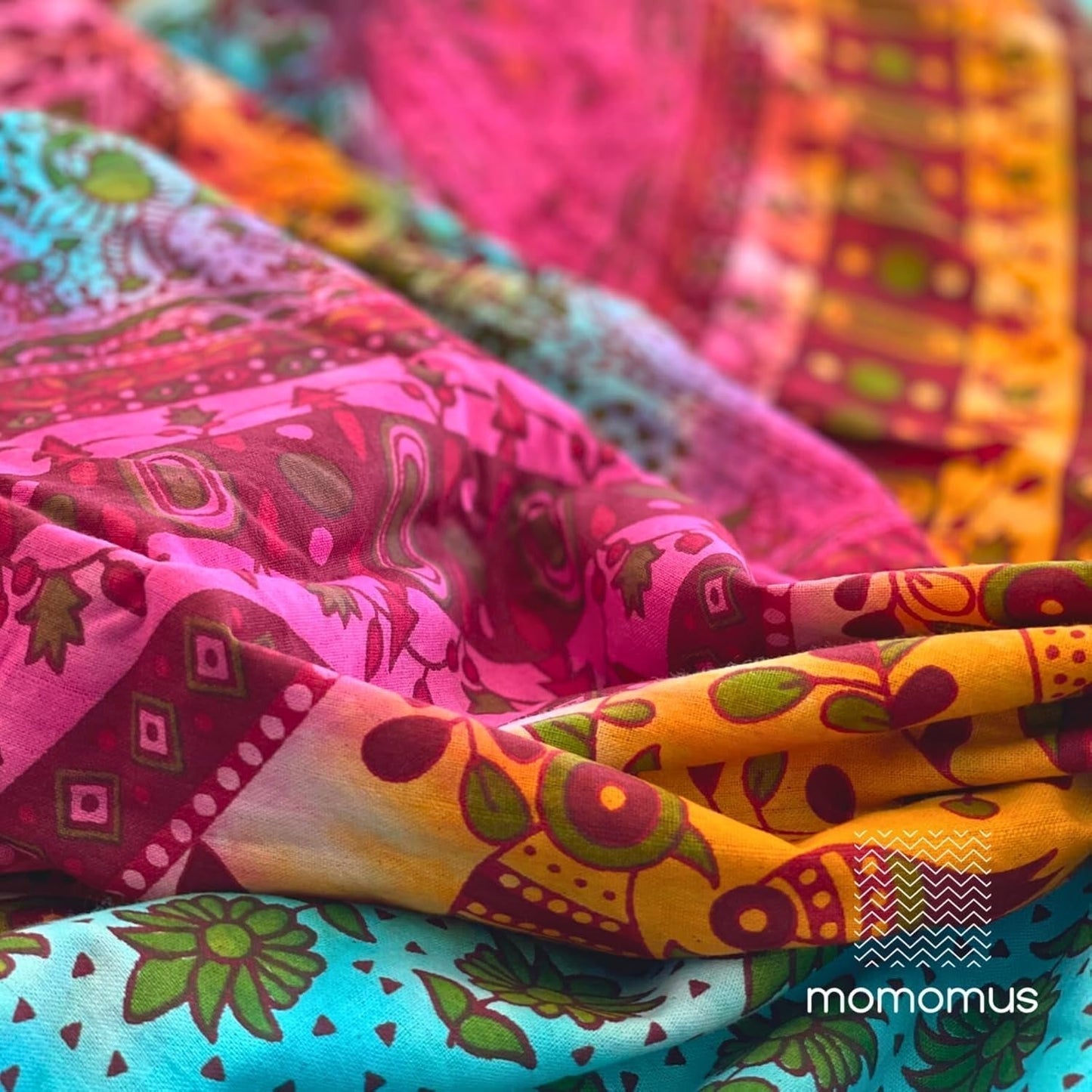 Gobelin Momomus mandala hipisowska lub psychodeliczna xxl Strona główna - Akcesoria i Dekoracje Naty Shop