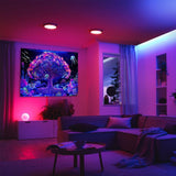 Gobelin suaywo psychodeliczne fluorescencyjne drzewo life room Strona główna - Akcesoria i dekoracje Naty Shop