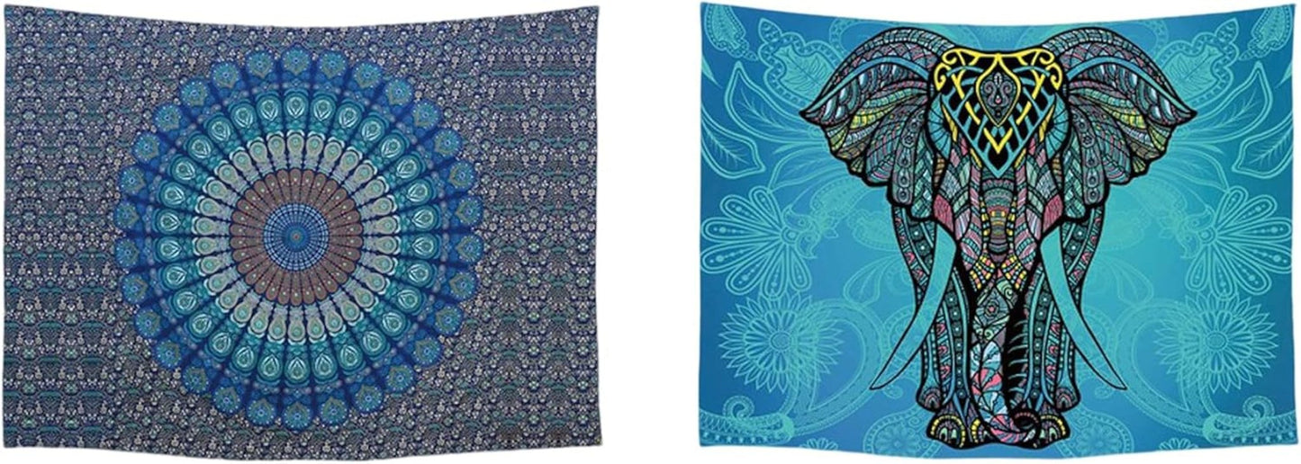 Dom z gobelinem Ulticool na plaży i wyspie palm morskich - Naty Shop