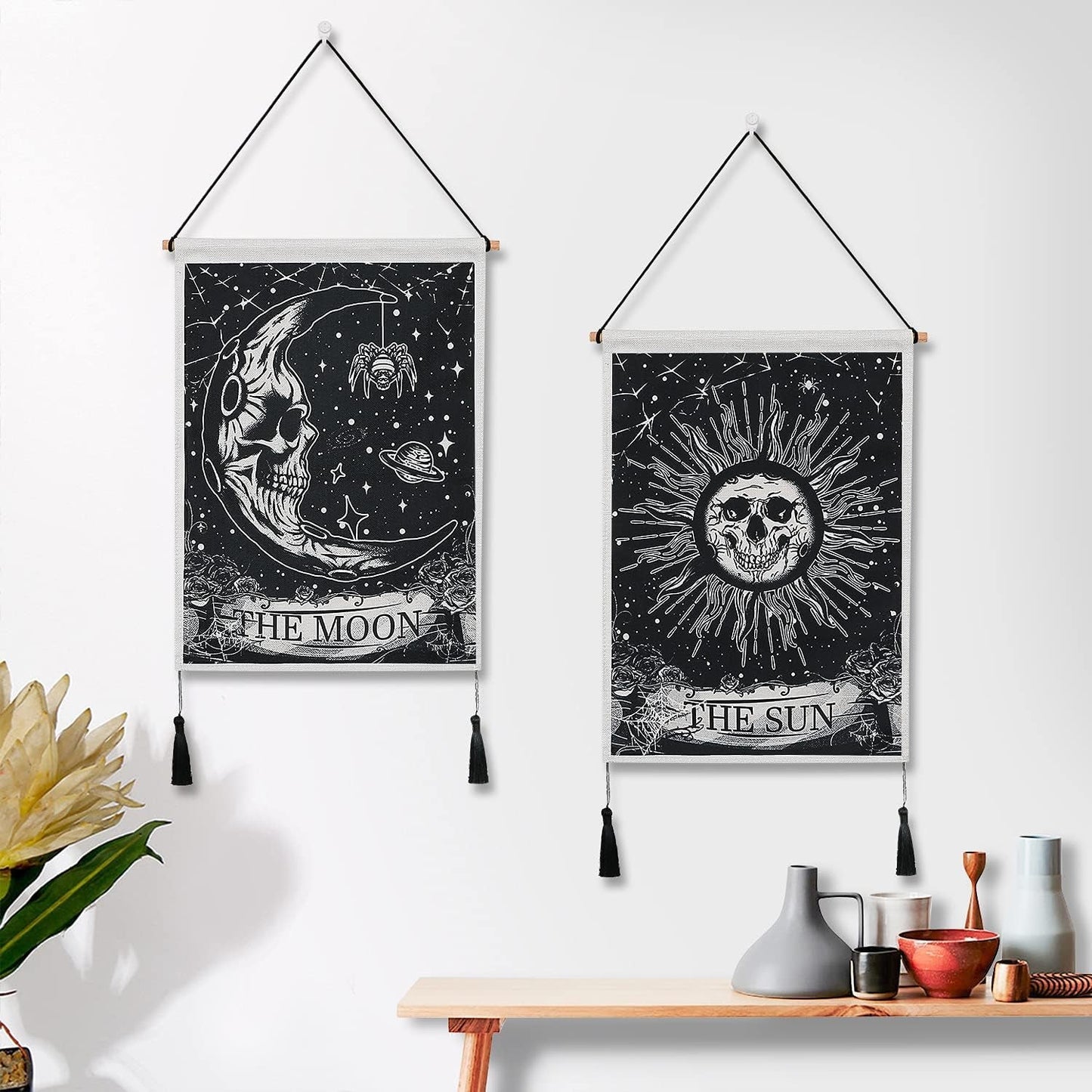 gobelin weldomcor tarot czaszka zestaw słońce Strona główna - Akcesoria i dekoracje Naty Shop