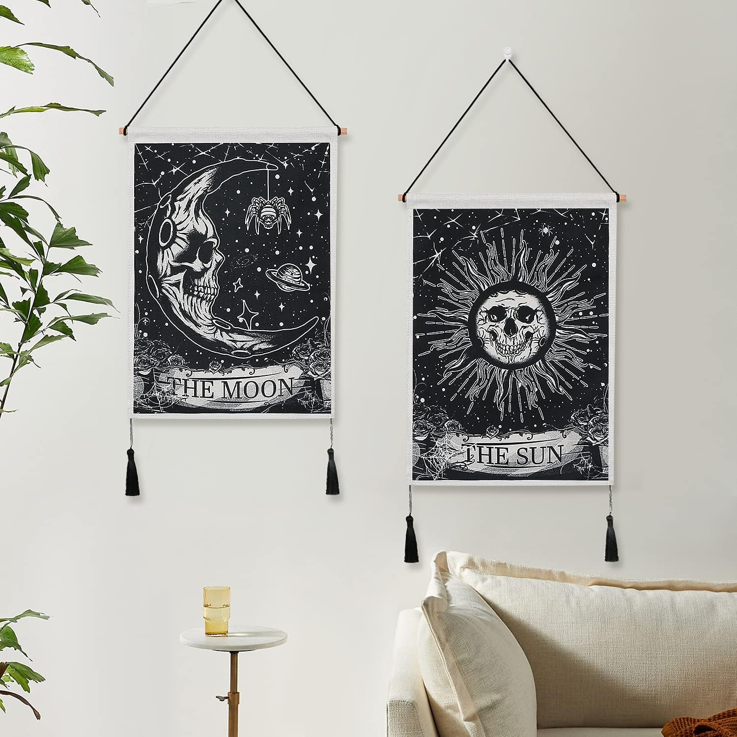 gobelin weldomcor tarot czaszka zestaw słońce Strona główna - Akcesoria i dekoracje Naty Shop