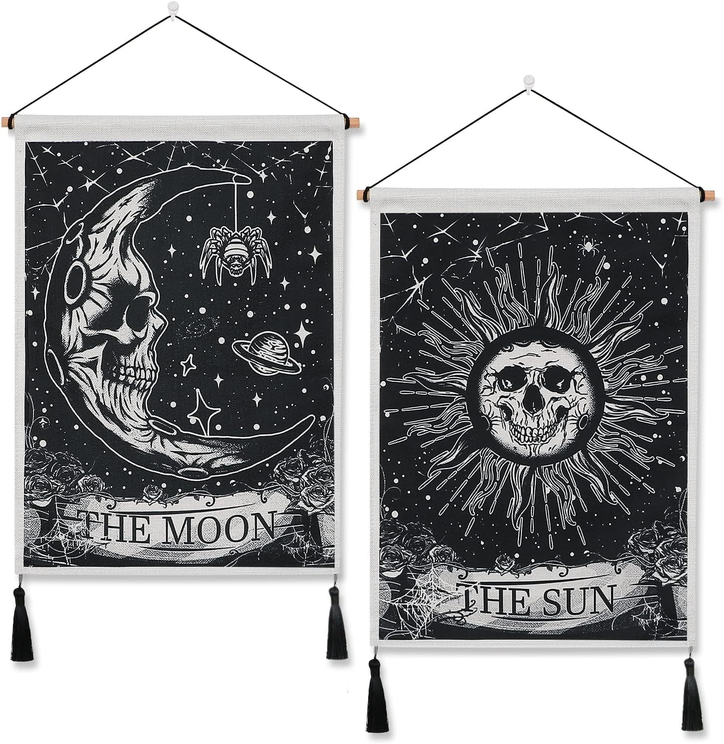 Gobelin weldomcor czaszka tarot zestaw słońce Strona główna - Akcesoria i dekoracje Naty Shop Czaszki Czaszki