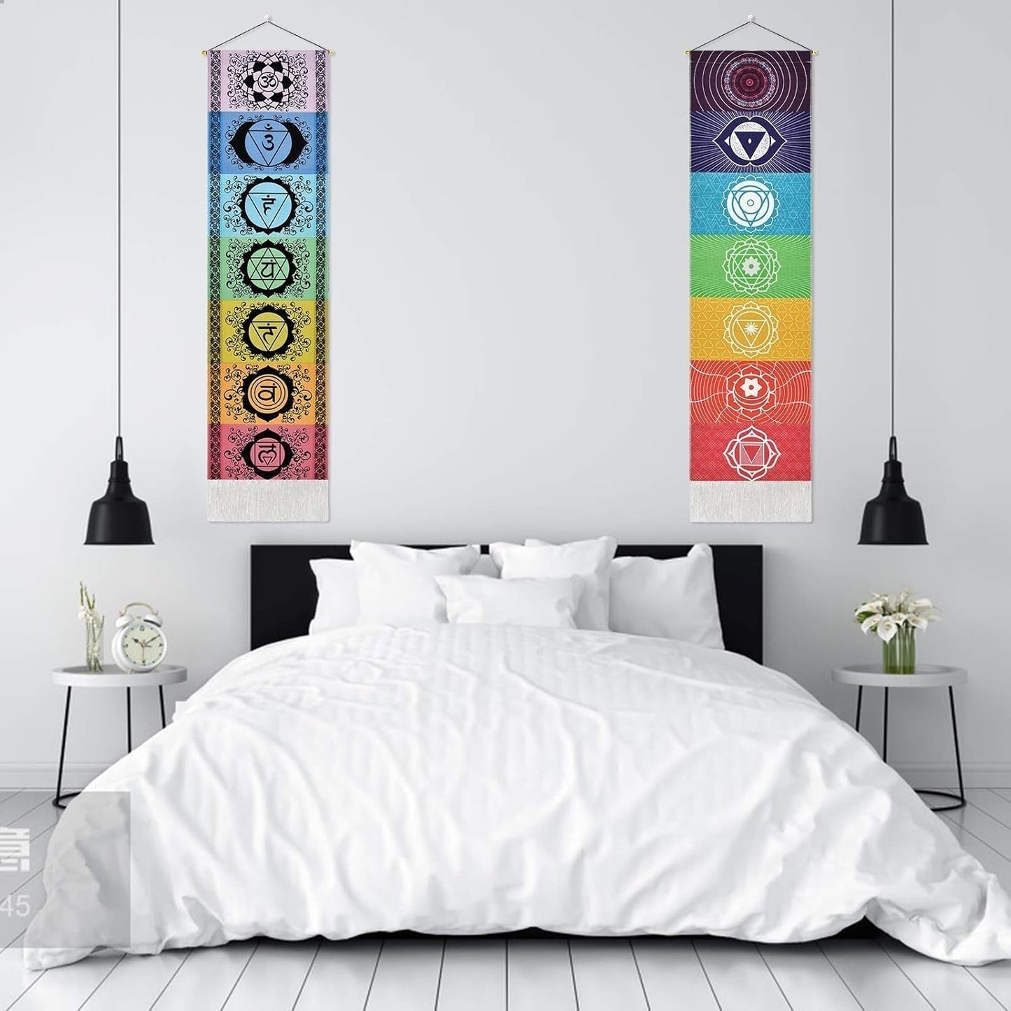 Zestaw do zawieszenia gobelinu yugarlibi medytacja czakr joga trippy Strona główna - Akcesoria i dekoracje Naty Shop