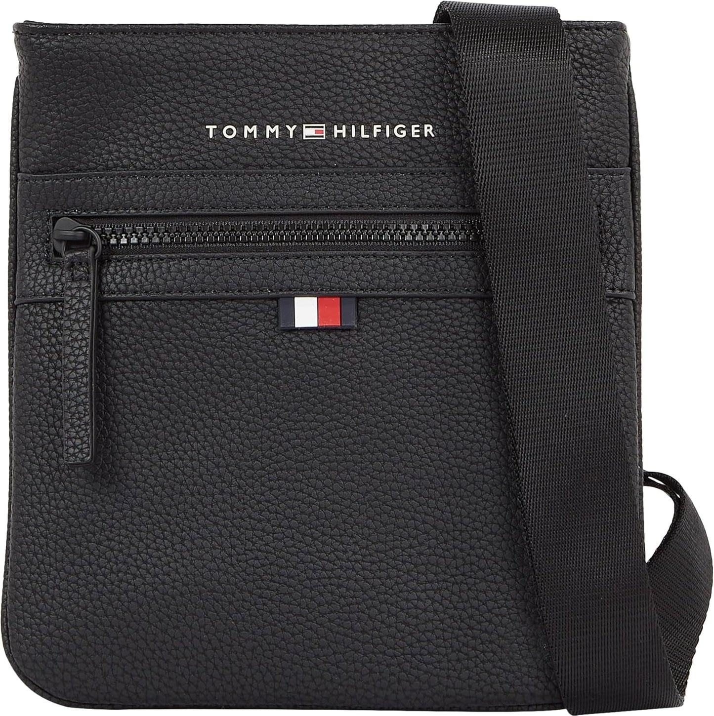 Tommy Hilfiger Męski ESSENTIAL PU MINI CROSSOVER Crossover Bagaż i sprzęt podróżny Sklep Naty Czarny (czarny) Jeden rozmiar dla wszystkich