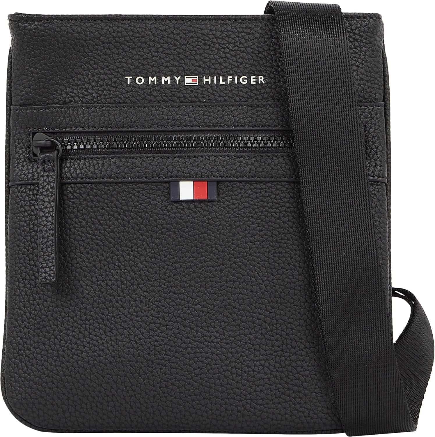 Tommy Hilfiger Męski ESSENTIAL PU MINI CROSSOVER Crossover Bagaż i sprzęt podróżny Sklep Naty Czarny (czarny) Jeden rozmiar dla wszystkich
