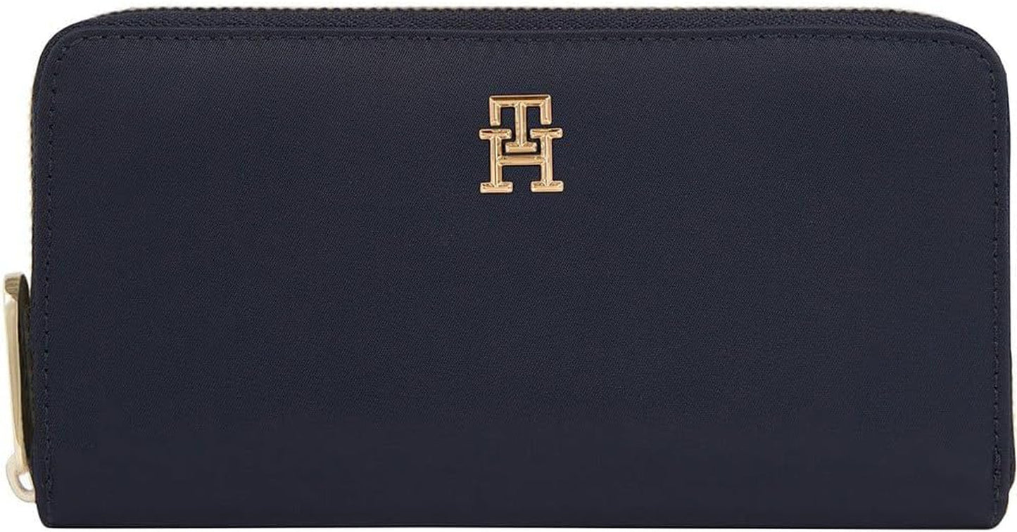 Tommy Hilfiger Portfel damski Poppy Duży portfel z przegródkami na karty Portfel damski Naty Shop Space Blue Os