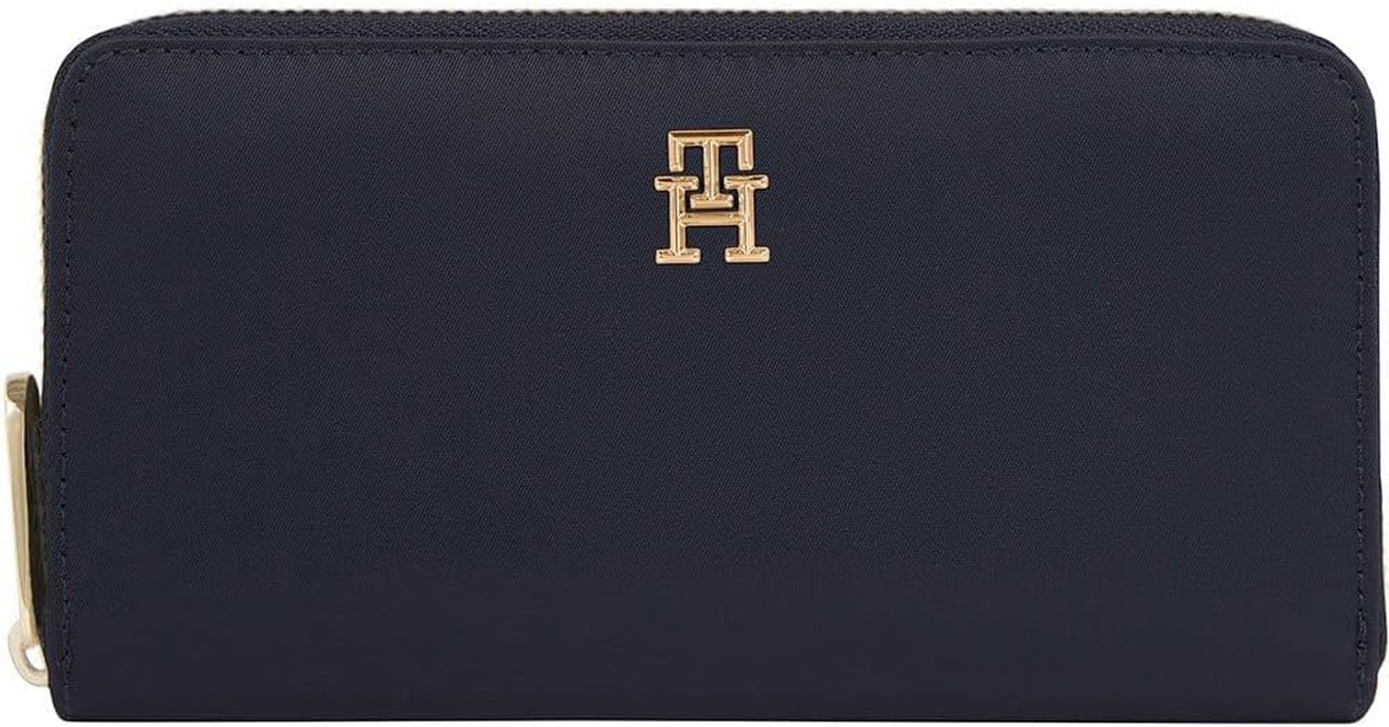 Tommy Hilfiger Portfel damski Poppy Duży portfel z przegródkami na karty Portfel damski Naty Shop Space Blue Os