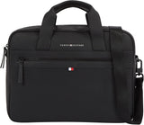 Męska torba na laptopa Tommy Hilfiger ESSENTIAL PU COMPUTER BAG, czarna, OS Bagaż i sprzęt podróżny Naty Shop Domyślny tytuł