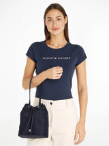 Tommy Hilfiger Damski Poppy Bucket Aw0aw15218 Torby, Torby damskie w jednym rozmiarze Naty Shop