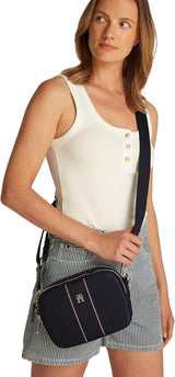 TOMMY HILFIGER Damska torba na aparat Poppy Body Aw0aw17230 Crossover Bagaż i sprzęt podróżny Naty Shop