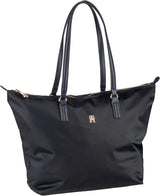 Tommy Hilfiger Damska torba typu Tote z zamkiem błyskawicznym Torby damskie Naty Shop Blue (Space Blue)