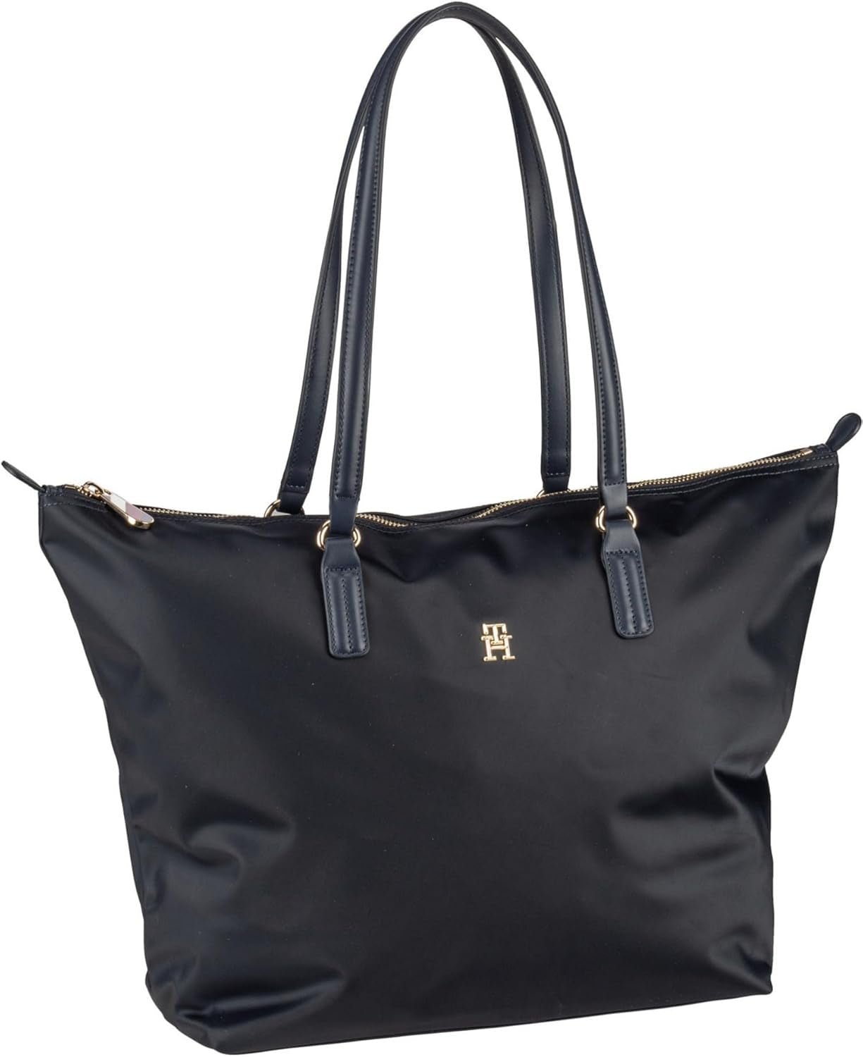 Tommy Hilfiger Damska torba typu Tote z zamkiem błyskawicznym Torby damskie Naty Shop Blue (Space Blue)