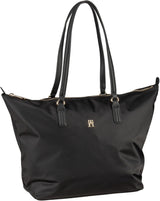 Damska torba Tommy Hilfiger Poppy Tote na zamek błyskawiczny Torby damskie Naty Shop Czarny (czarny)