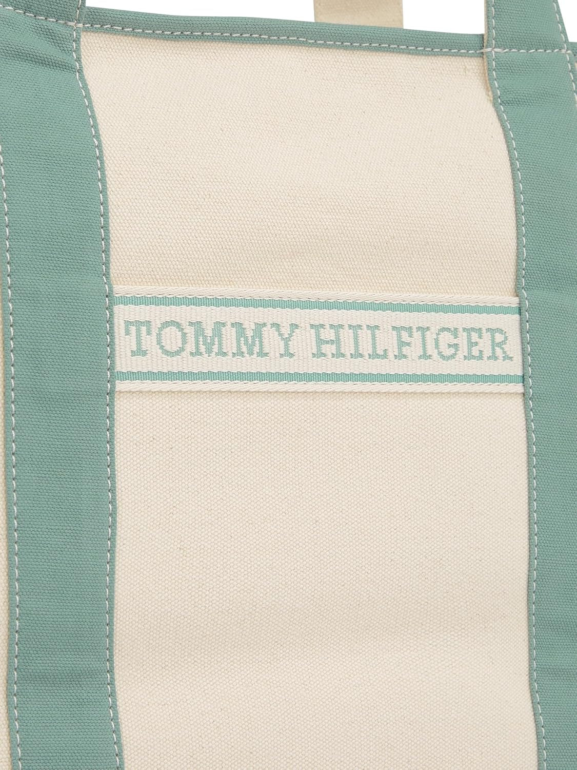 TOMMY HILFIGER Damska torba płócienna Th Summer Aw0aw17421 Torba materiałowa Torby damskie Naty Shop