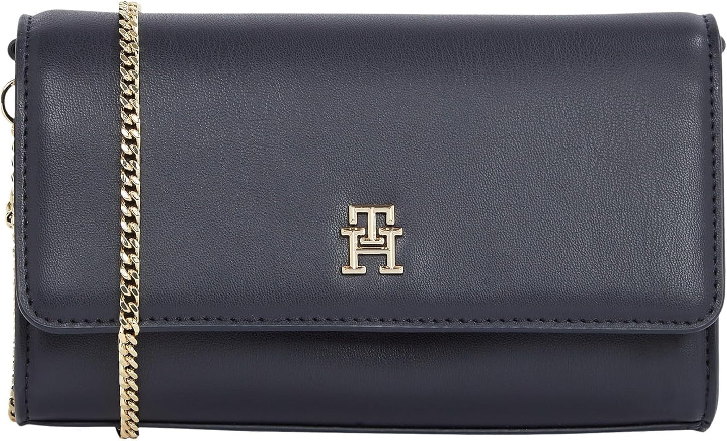 Torba na ramię Tommy Hilfiger Eternity Chain Crossover torby z łańcuszkiem na ramię Kobiety Naty Shop Blue (Space Blue)