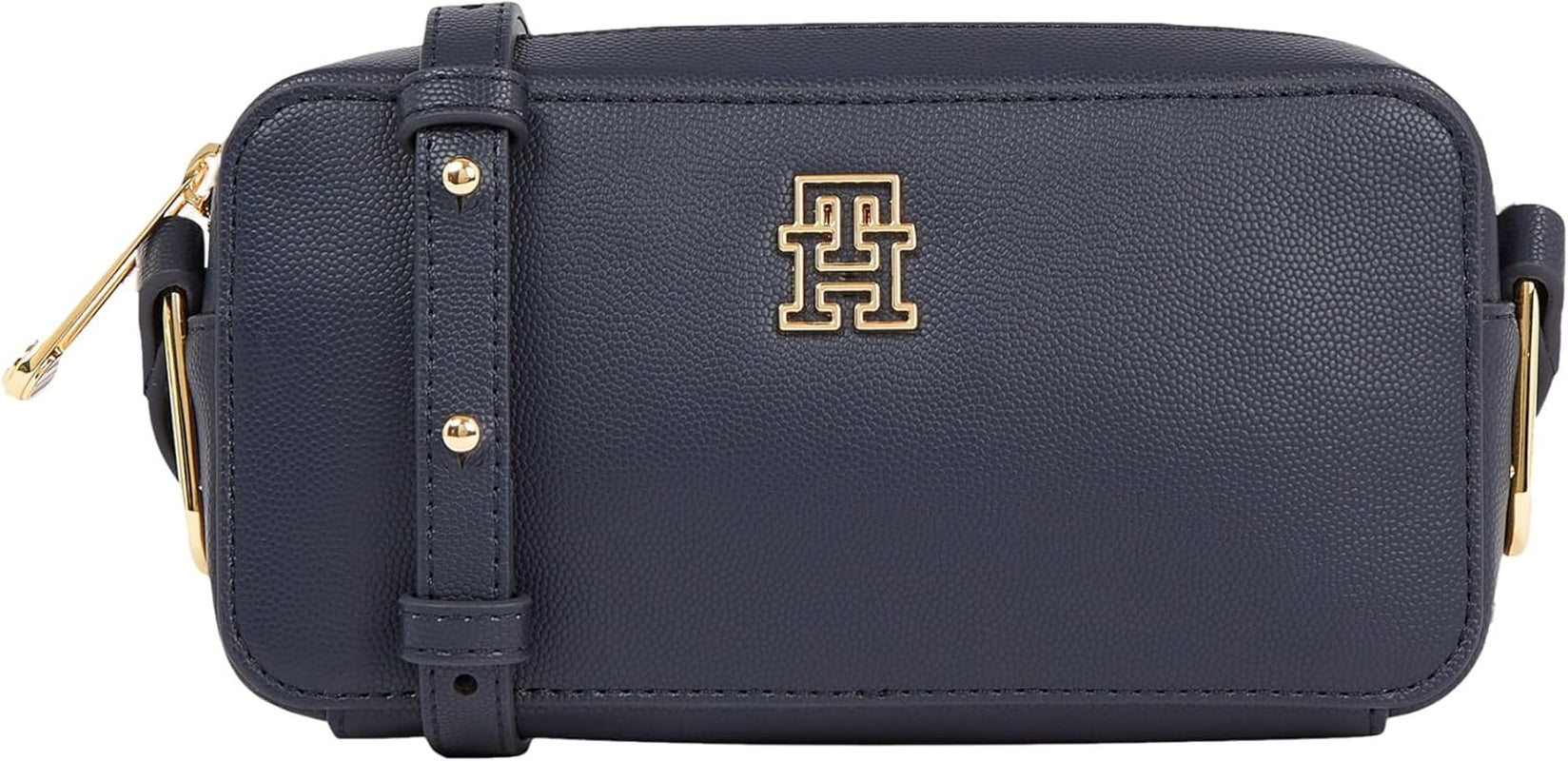 Damska torba na ramię Tommy Hilfiger Ponadczasowa torba na aparat Mała, niebieska (kosmiczny błękit), Torby damskie w rozmiarze uniwersalnym Naty Shop Default Title