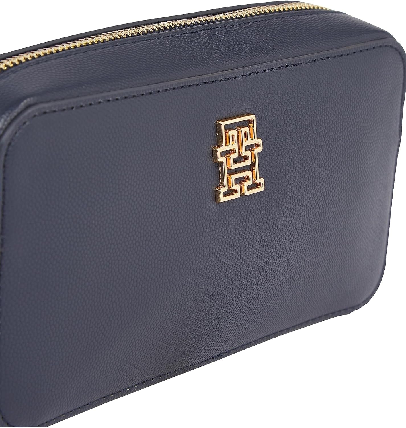 Damska torba na ramię Tommy Hilfiger Ponadczasowa torba na aparat Mała, niebieska (kosmiczny błękit), Torby damskie w jednym rozmiarze Naty Shop