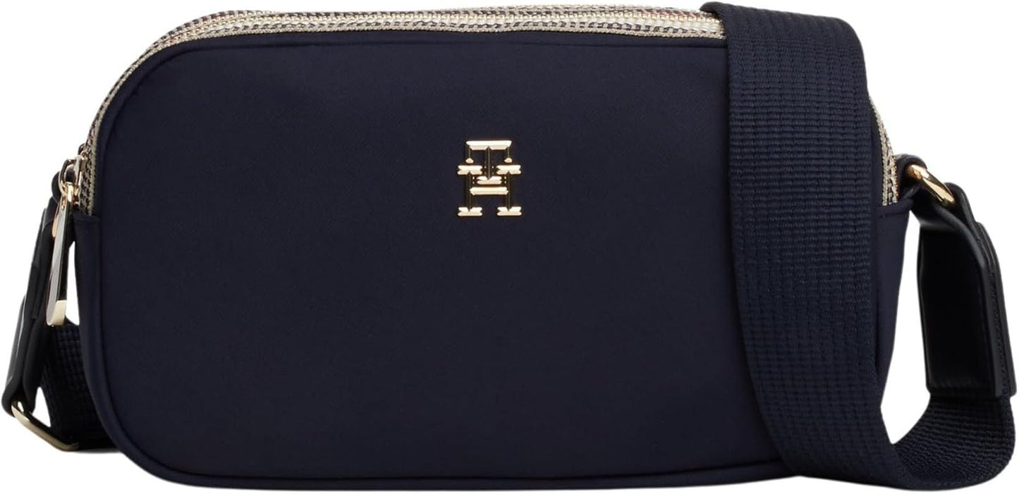 Torba na ramię Tommy Hilfiger Poppy Camera Bag Małe torby Damskie Naty Shop Blue (Space Blue)