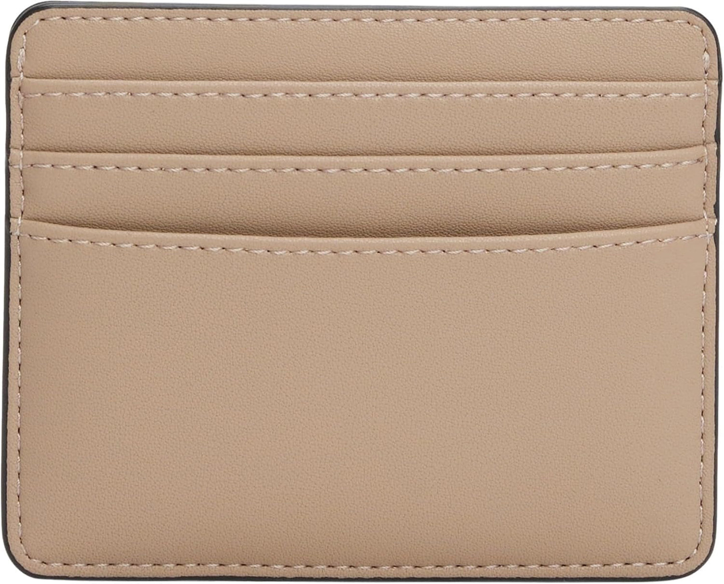 Damskie etui na karty Tommy Hilfiger Kobieta z logo, beżowy (Coastal Taupe), uniwersalny portfel męski Naty Shop